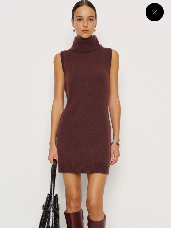 Reformation Dresses & Skirts - NWT New with Tags Reformation Women’s Holland Cashmere Turtleneck Sweater Dress
